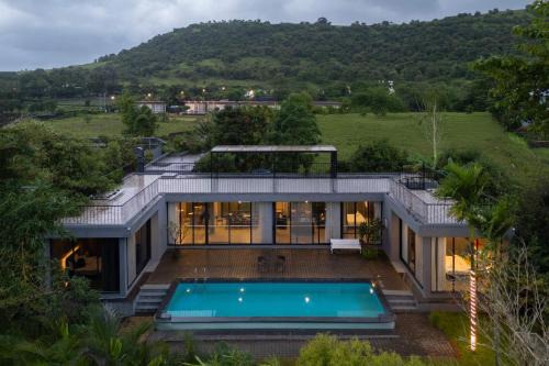 StayVista's Villa Meer - Lakeview Villa with Spacious Pool & Terrace for Stargazing