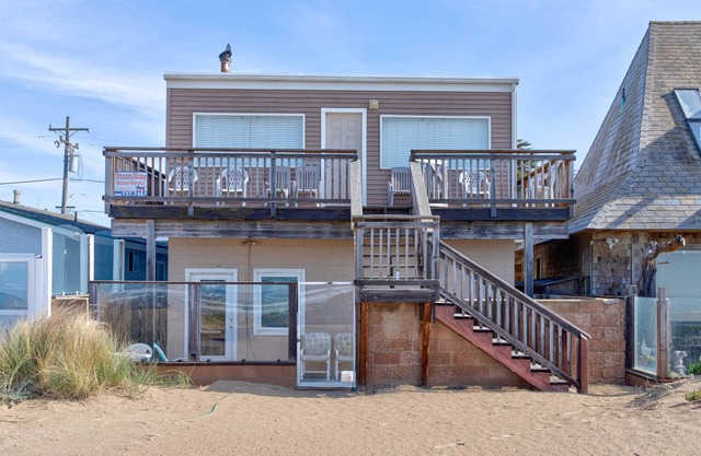 Steps from the Sand! Spacious Beach Home with Amazing Ocean Views!
