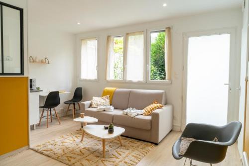 STOCKHOLM- Studio Cosy et Patio, Proche Centre