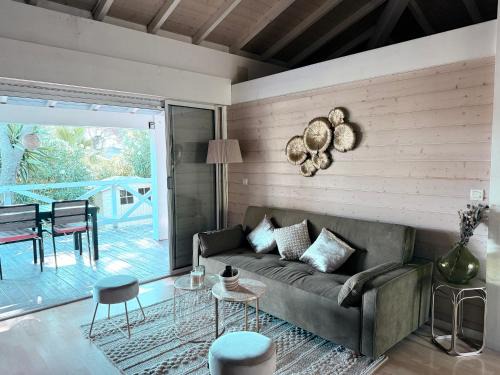 Stone & bamboo