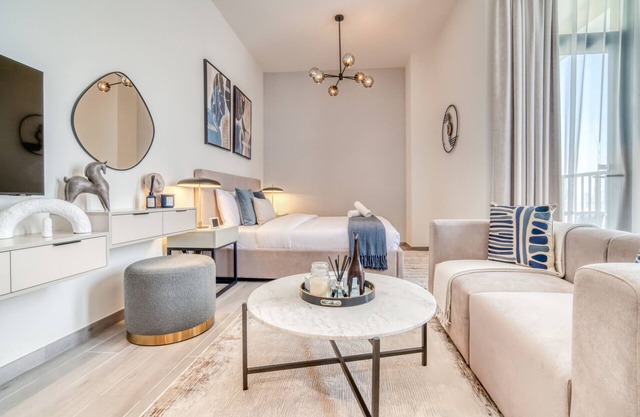 Striking Studio at Mesk 1 Midtown Dubai Production City by Deluxe Holiday Homes