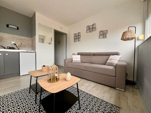 Studio 2 prsn/Proche Gare-Viotte/Garage Privé