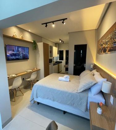 Studio 202 - aconchego em Moc - ar-cond e Wi-Fi