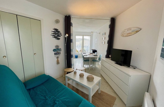 studio 4 pers proche de la plage 21 résidence Oustaou