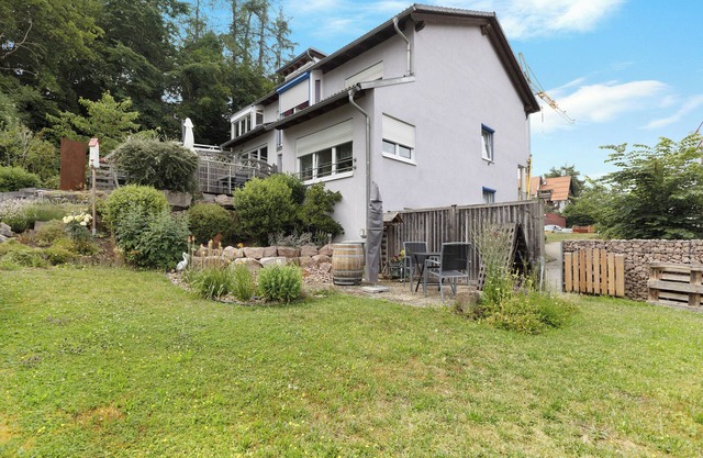 Studio Apartment 'Ferienwohnung Im Bohrer' with Terrace, Shared Garden & Wi-Fi