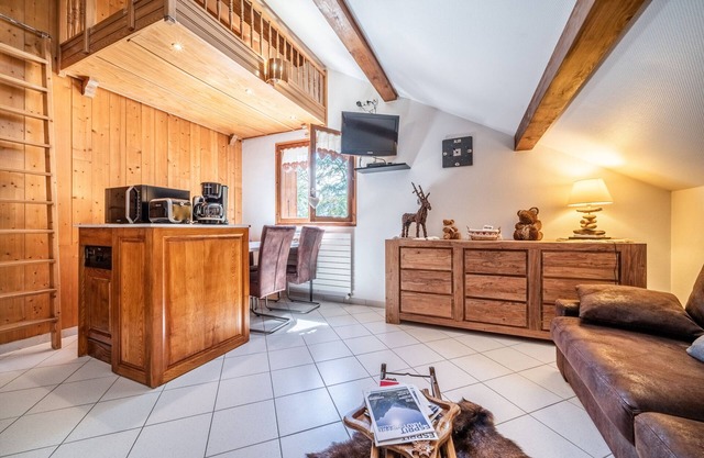 Studio 'Au Rêve Savoyard 6' with Mountain View, for 4 People