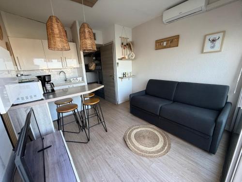 Studio Cabine Vue mer et Port