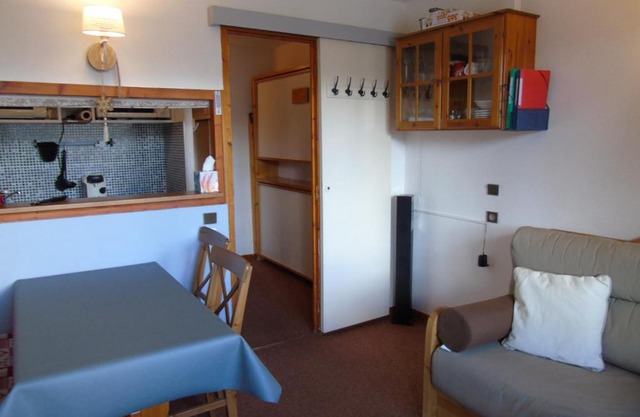 Studio cosy à 100m des pistes et commerces, balcon, draps inclus, parking gratuit - FR-1-561-64