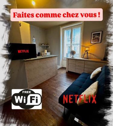 Studio Cozy & Vintage proche du centre ville