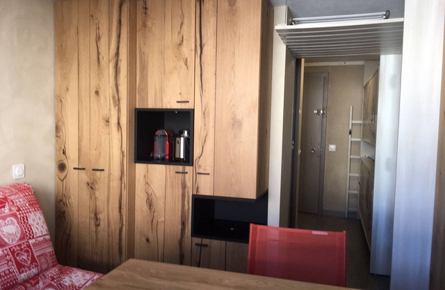 Studio for 2 in Tignes, renovated, equipped kitchen