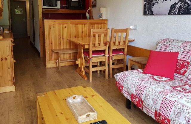 Studio Les Arcs 2000, studio flat, 5 persons