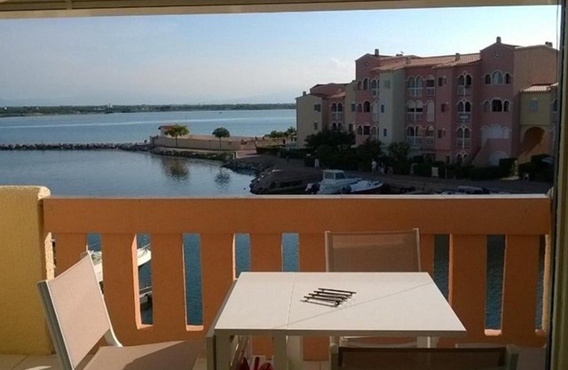 Studio Mezzanine 4 Pers, Terrasse, Piscine, Proche Plage, Belle Vue Marina, Le Barcarès - FR-1-81-568