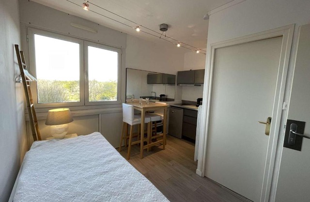 Studio rénové 2 pers avec parking, wifi, proche plage - FR-1-224C-28