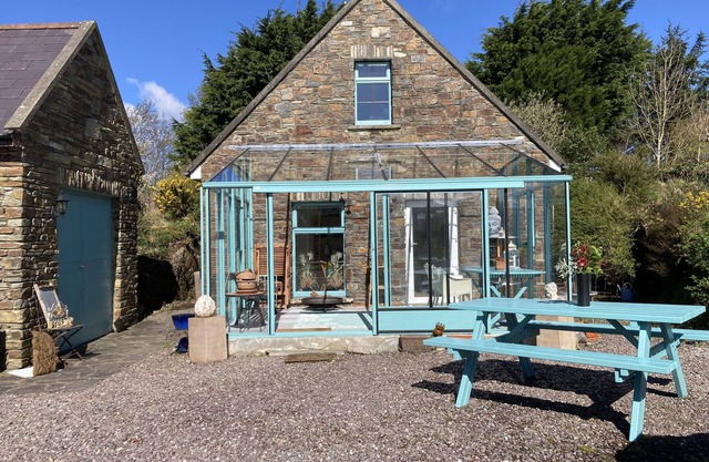Studio with large conservatory