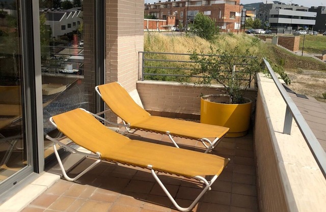 Studio with terrace and garden