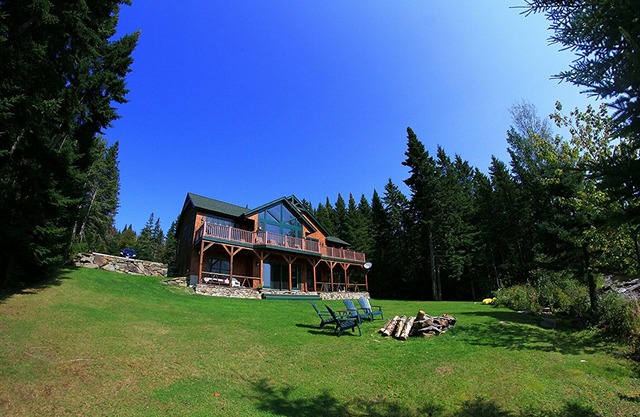 Stunning Adirondack Waterfront Home, Snowmobile Access, Private dock, Fire Pitt
