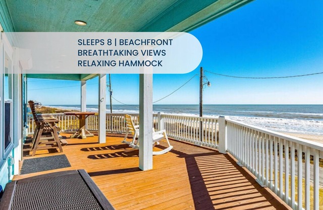 Stunning | Beachfront | Dog Friendly | Sleeps 8
