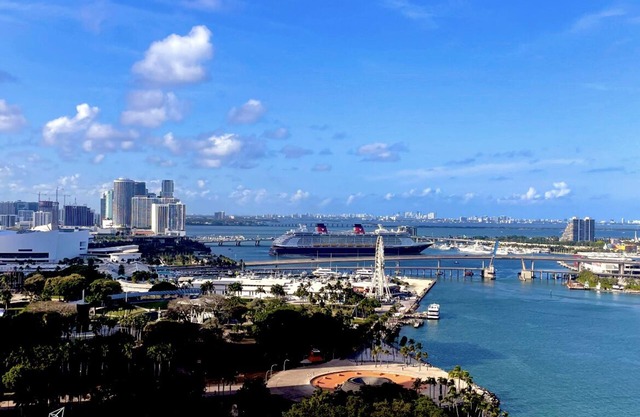 Stunning Downtown 1 bed with water & pool views!