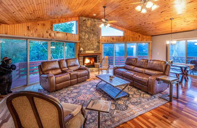 Stunning Home with Free WiFi, Deck, Wood Fireplace, & Mountain Views