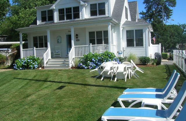 Stunning Newer Cape Cottage Overlooks Broad Cove in Onset