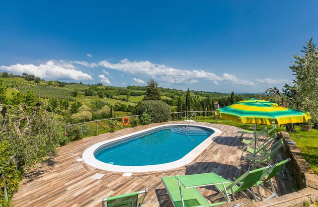 Stunning villa with WIFI, private pool, A/C, TV, patio, pets allowed and panoramic view