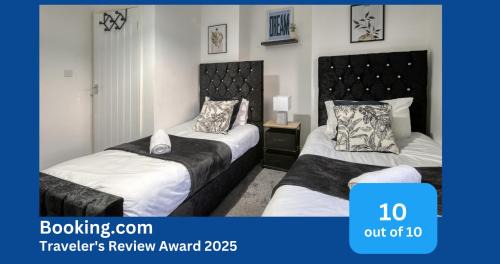 Stylish 3 Bedroom House with Garden Parking Pet Friendly