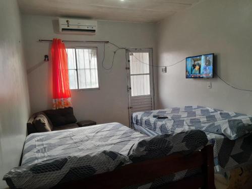 Suíte com 2 camas de casal para Cop30