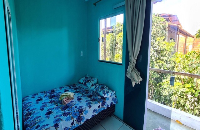 Suite with private bathroom, individual entrance and outdoor kitchen.