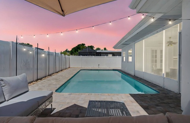 Sunny 4BR Home w/Pool & Indoor‑Outdoor Patio