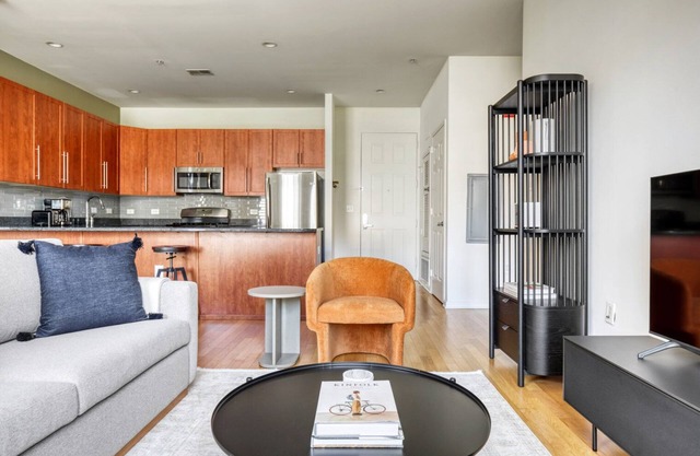 Sunny Hoboken 2BR w/ Gym, Shuttle, Lounge, Fire Pit & Pool, by Blueground