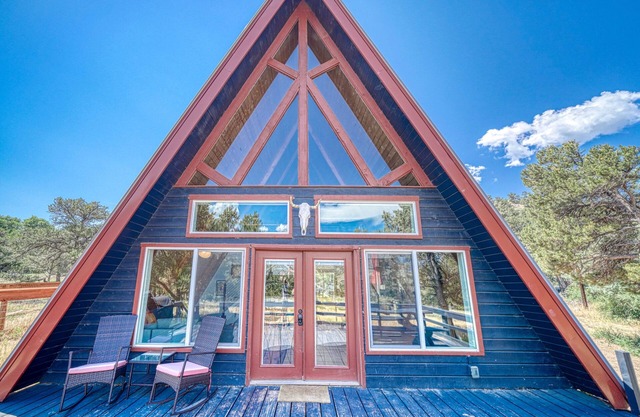 Super Cozy A-Frame in Howard, Colorado