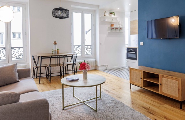 Superb apartment - Buttes-Chaumont - Mobility lease