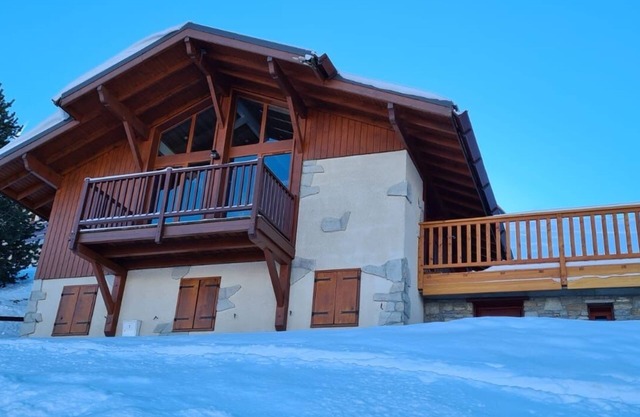 Superb chalet * resort La Plagne-Montalbert ski in/ski out