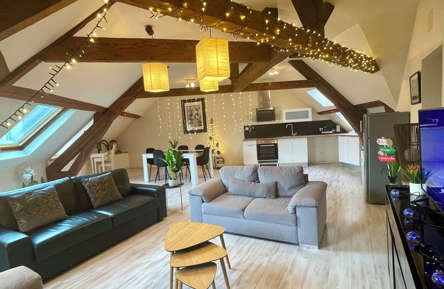Superb furnished and equipped T3 decorated for the festive season