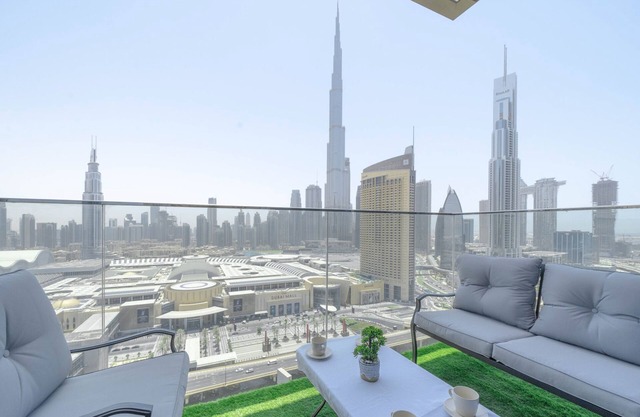 Superior 3BR + Maid | Burj Khalifa View