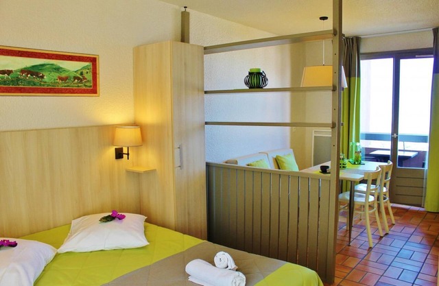 Swimming pool, sauna, terrace, balcony, tv, 52m², Thollon les Mémises