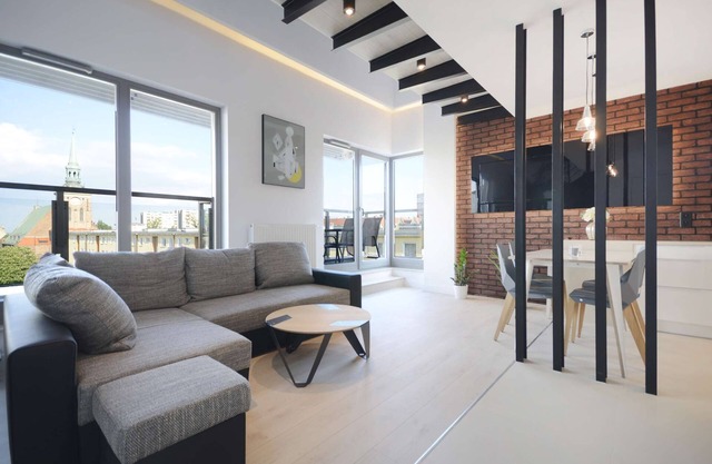 Szafarnia 11F | Storey Apartments | Balcony
