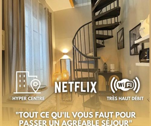 T1 Duplex Cosy - Notre-Dame - Netflix