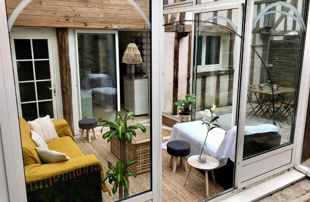T2 style cottage - Véranda & Terrasse extérieure