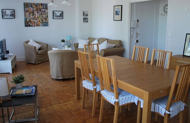 T3 4 beautiful appt F3 comfortable, along the Seine, parking,