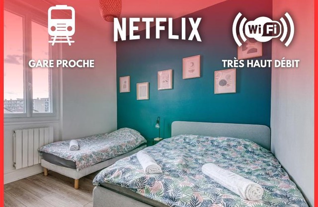 T3 L'Étoile NEUF Cosy & Lumineux - Gare Parilly