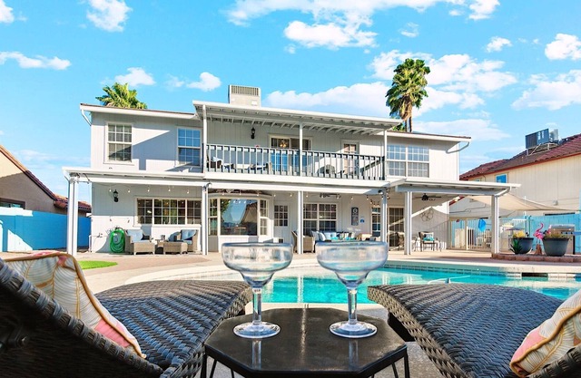 Tank Tops & Flip Flops! Tropical Backyard!