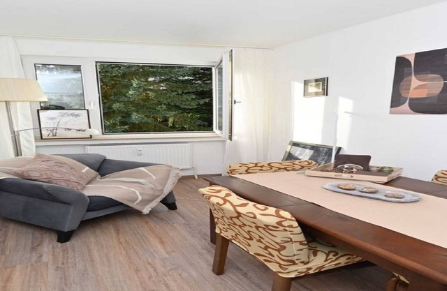 Tasteful apartment with balcony