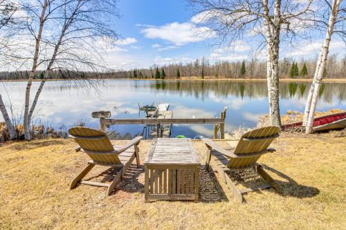 Tenstrike Lake House on 60 Acres Hike and Fish!