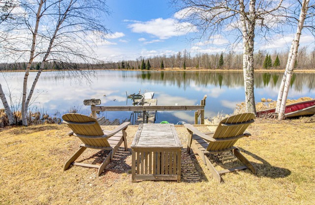 Tenstrike Lake House on 60 Acres: Hike & Fish!