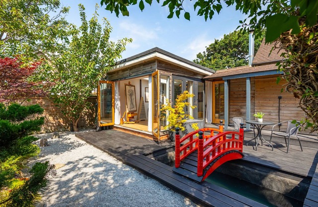 The Artists Studio - with Unique Japanese Garden