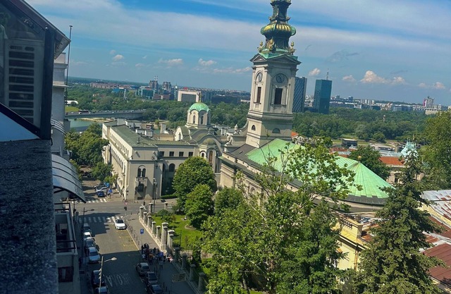 the best apartment to sleep and rest in center of Belgrade with fantastic view.