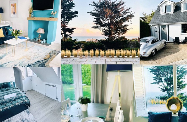 The Bolt Hole Hythe panoramic sea views, parking, garden, 5 min to eurotunnel
