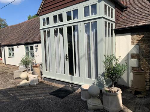 The Byre, barn conversion king suite