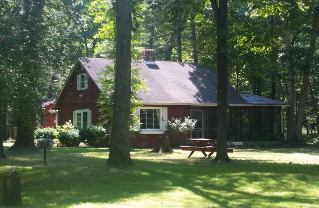 "The Cabin At Trout Run" - Waterfront, Wifi, Firepit, Wood Stove, Screened Porch